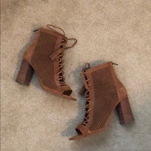 Marc Fisher Laceup Booties